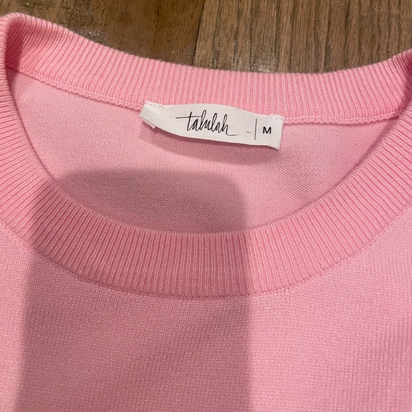 TALULAH Pink Sequin Nutcracker Crewneck Sweater - Picture 2 of 3